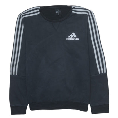 Mens UK Size L adidas Black Pullover Sweatshirt