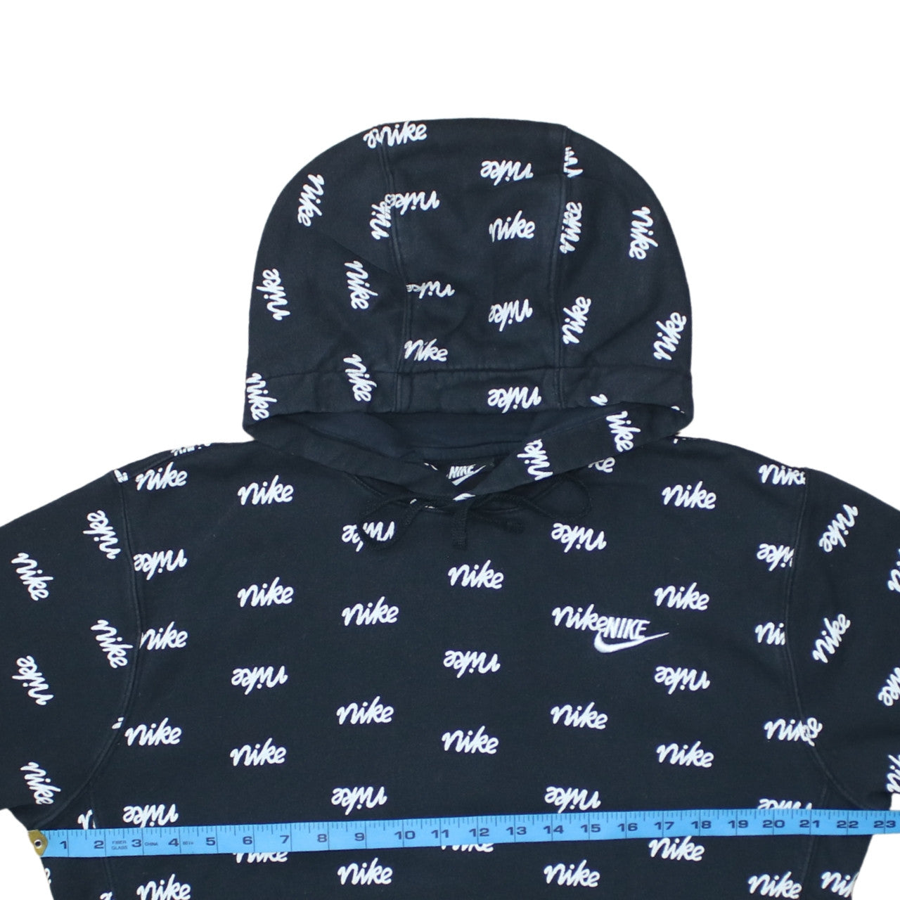 Womens UK Size S Nike Black Pullover Hoodie