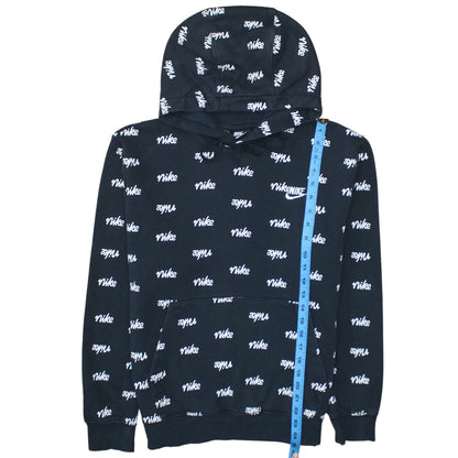 Womens UK Size S Nike Black Pullover Hoodie