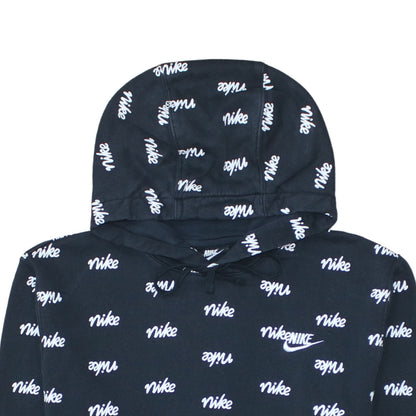 Womens UK Size S Nike Black Pullover Hoodie