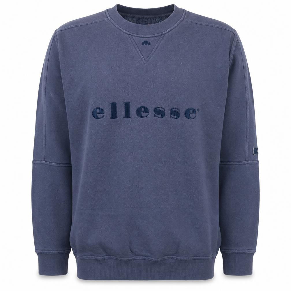 Mens UK Size S ellesse Blue Pullover Sweatshirt
