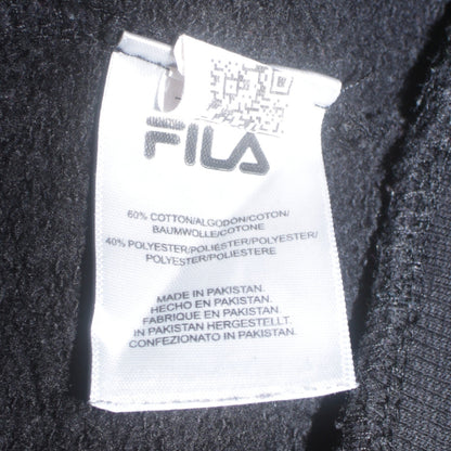 Mens UK Size L FILA Black Pullover Sweatshirt