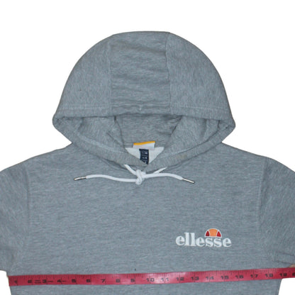Womens UK Size 8 ellesse Grey Pullover Hoodie