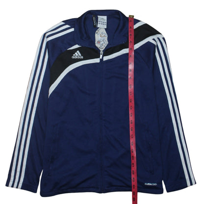 Adidas Boys Blue Clima365 Track Jacket 13-14 Years Full Zip Lightweight Top
