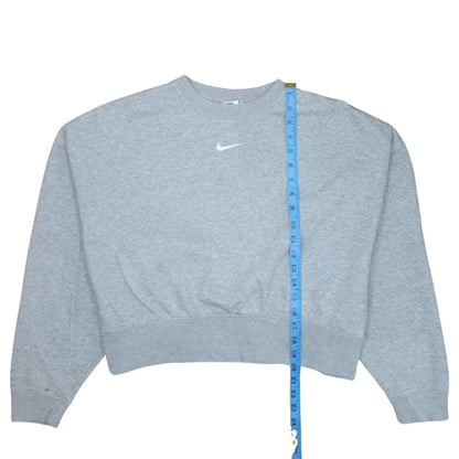 Womens UK Size XS Nike Grey Pullover Sweatshirt
