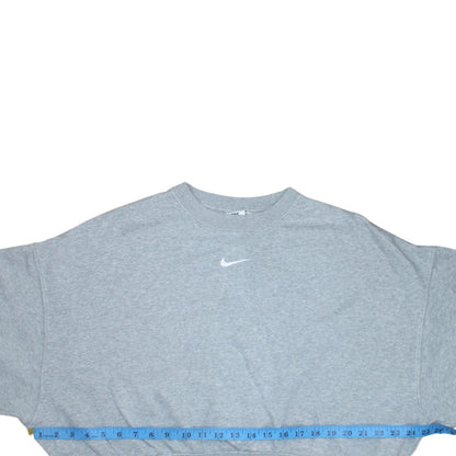 Womens UK Size XS Nike Grey Pullover Sweatshirt