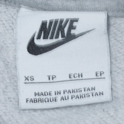 Womens UK Size XS Nike Grey Pullover Sweatshirt