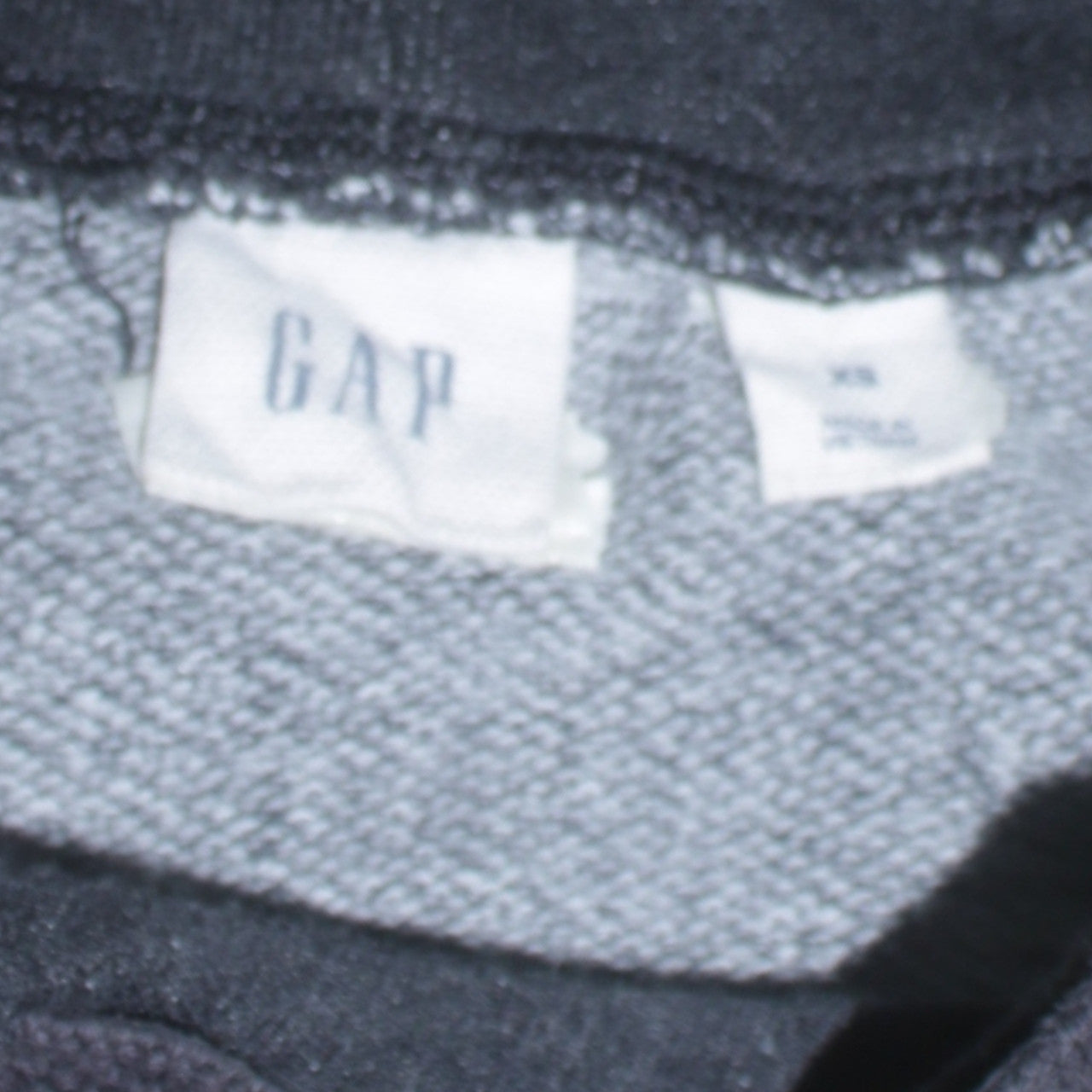 Womens UK Size XS Gap Black Pullover Hoodie