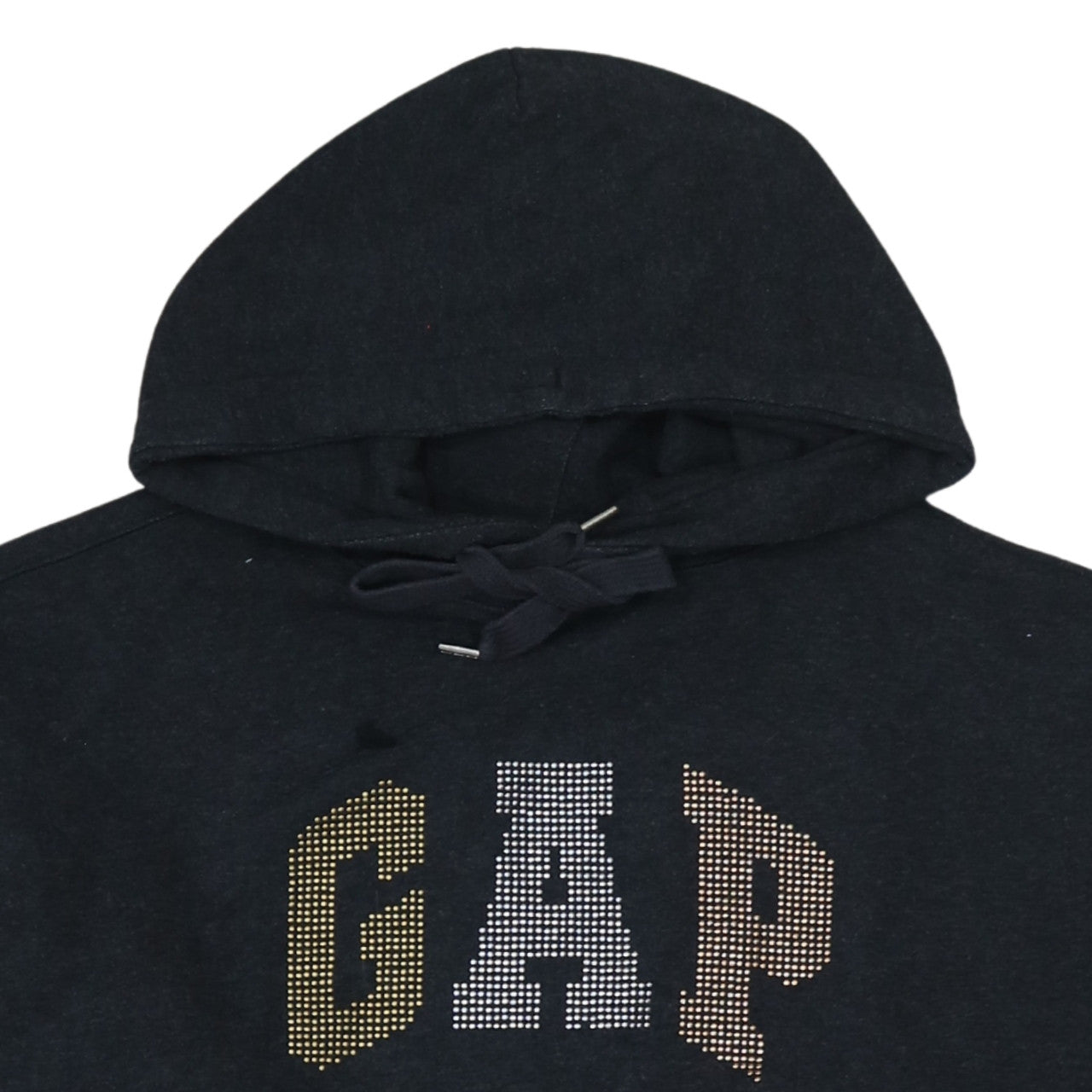 Womens UK Size XS Gap Black Pullover Hoodie