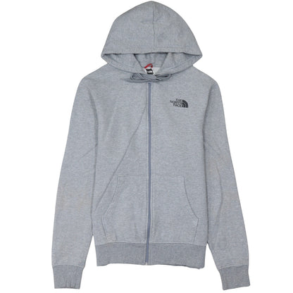 Mens UK Size S The North Face Grey Full Zip Hoodie