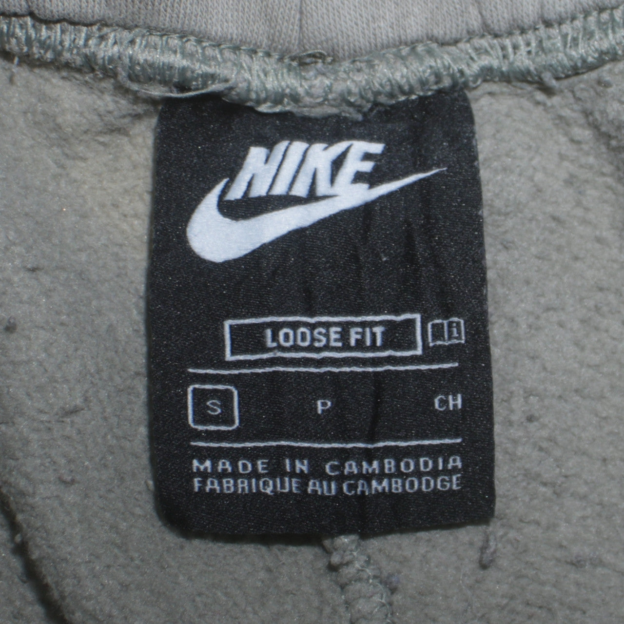 Mens UK Size S Nike Relaxed Fit Jogger Grey Trousers