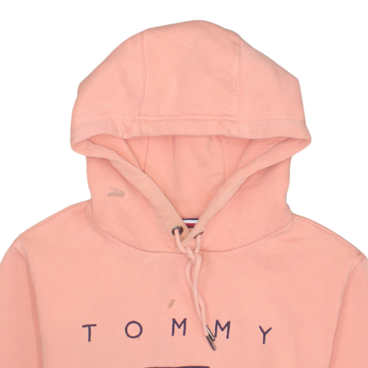 Mens UK Size S Tommy Hilfiger Pink Pullover Hoodie