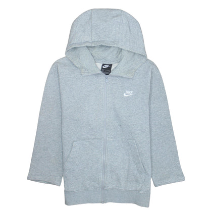 Mens UK Size S Nike Grey Full Zip Hoodie