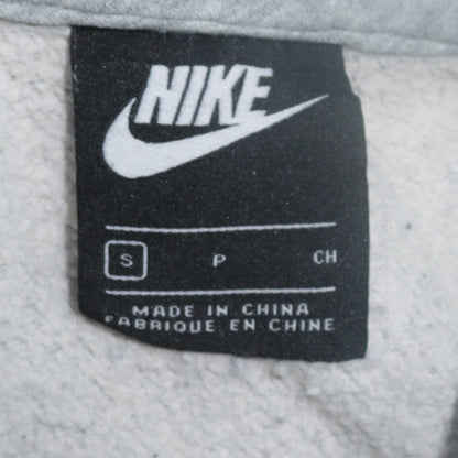 Mens UK Size S Nike Grey Full Zip Hoodie