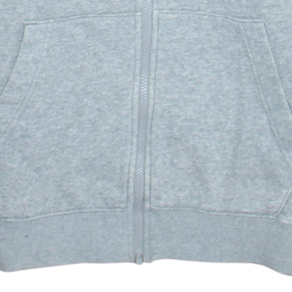 Mens UK Size S Nike Grey Full Zip Hoodie