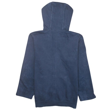 Mens UK Size M Nike Blue Full Zip Hoodie