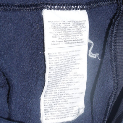 Mens UK Size M Nike Blue Full Zip Hoodie