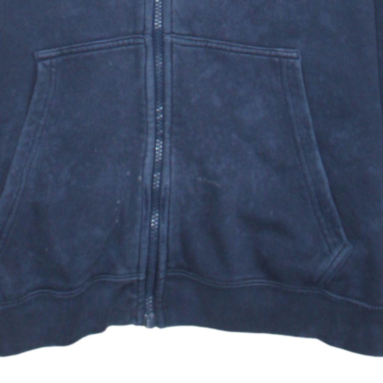 Mens UK Size M Nike Blue Full Zip Hoodie