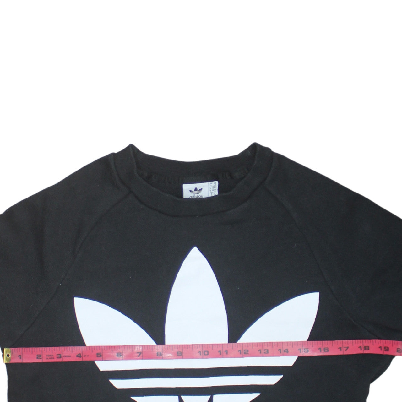 Womens UK Size XS adidas Black Pullover Sweatshirt