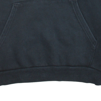 Puma Boys Black Pullover Hoodie 15-16 Years Fleece Graphic Logo Sweatshirt