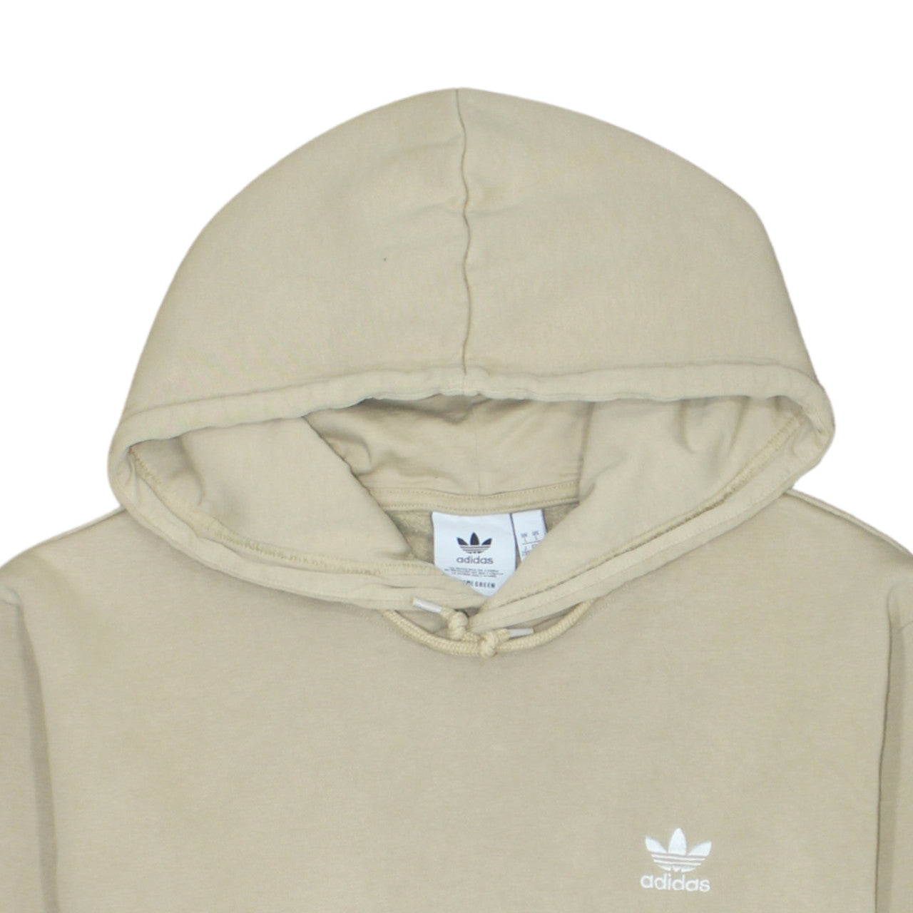 Mens UK Size L adidas Beige Pullover Hoodie