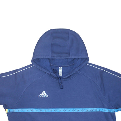Mens UK Size XL adidas Blue Pullover Hoodie