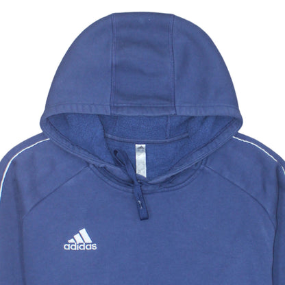 Mens UK Size XL adidas Blue Pullover Hoodie