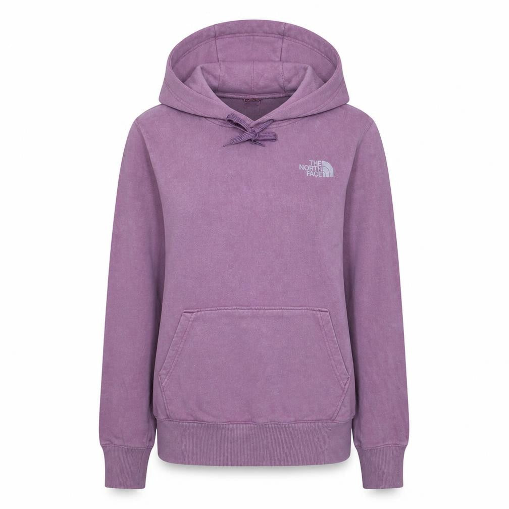 Womens UK Size S The North Face Purple Pullover Hoodie