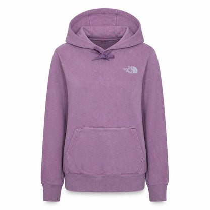 Womens UK Size S The North Face Purple Pullover Hoodie