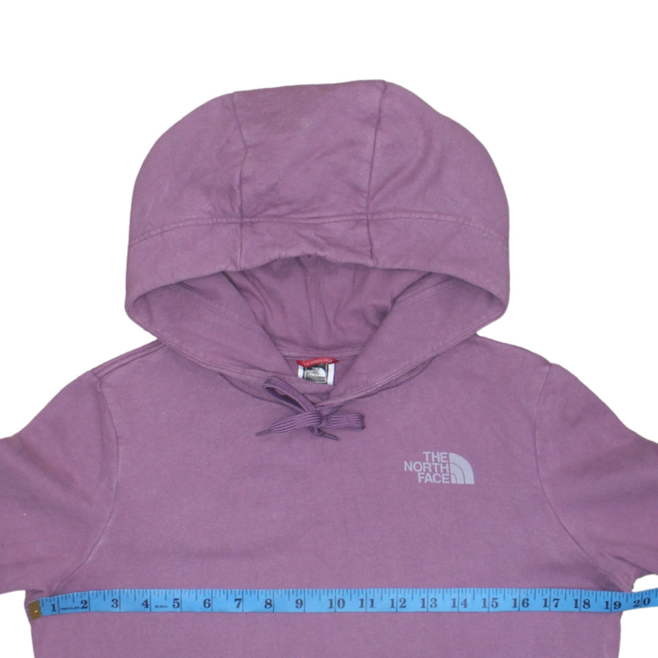 Womens UK Size S The North Face Purple Pullover Hoodie