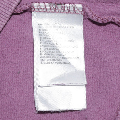 Womens UK Size S The North Face Purple Pullover Hoodie