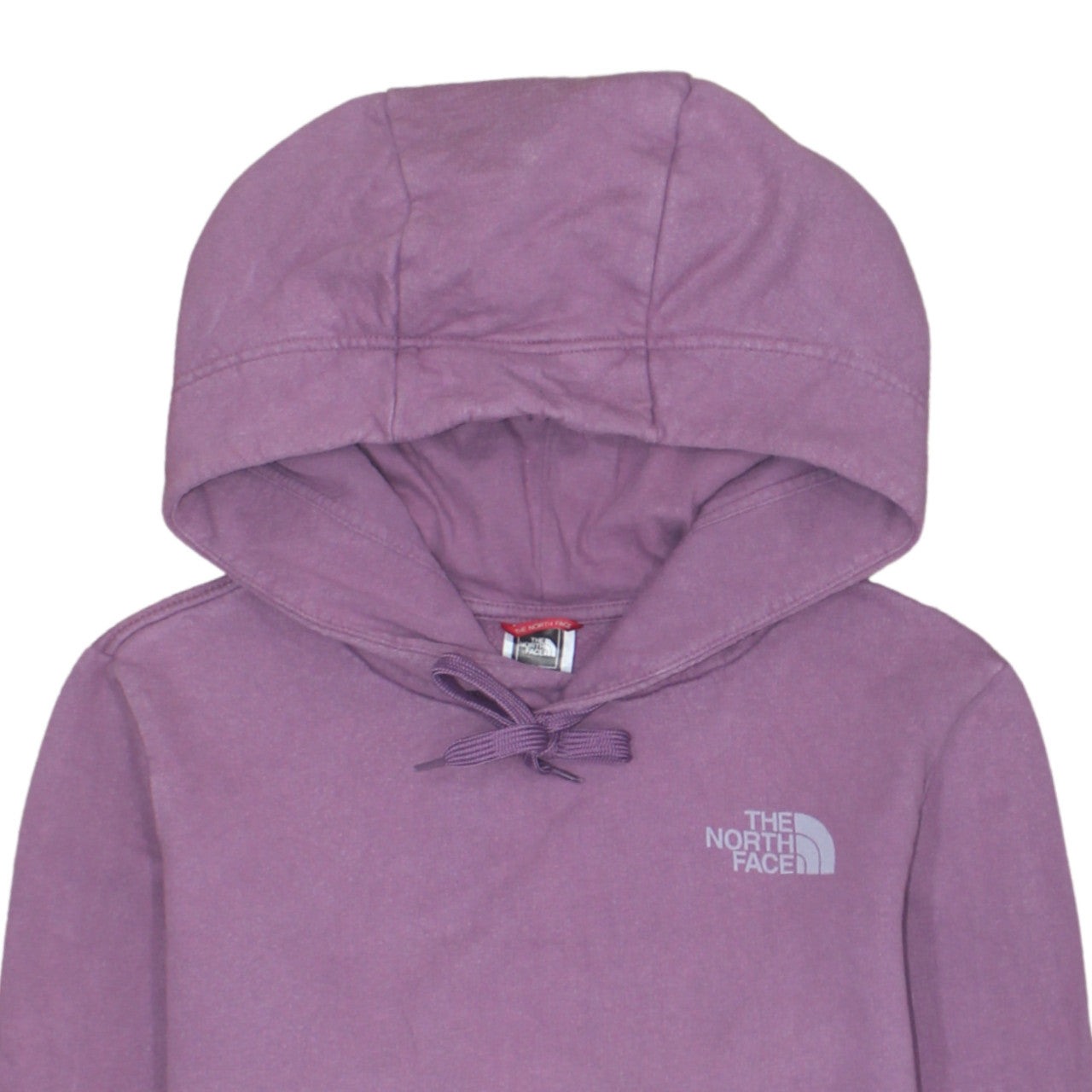 Womens UK Size S The North Face Purple Pullover Hoodie