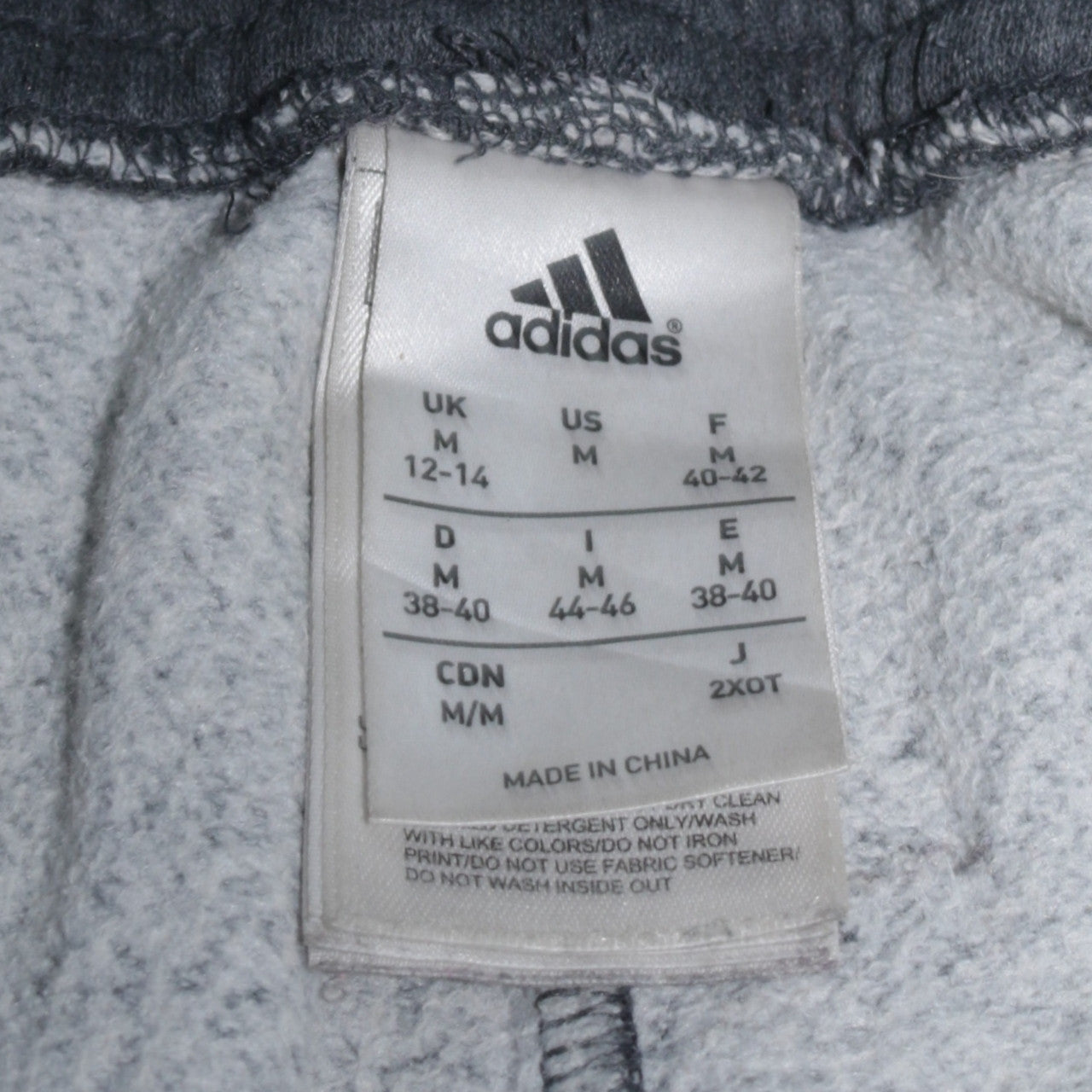 Womens UK Size 12-14 adidas Regular Fit Jogger Grey Trousers