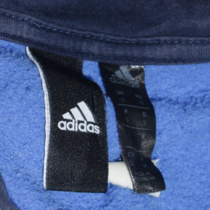 Mens UK Size S adidas Blue Pullover Hoodie