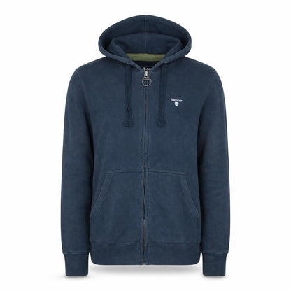 Mens UK Size S Barbour Blue Full Zip Hoodie