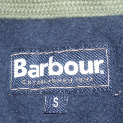 Mens UK Size S Barbour Blue Full Zip Hoodie