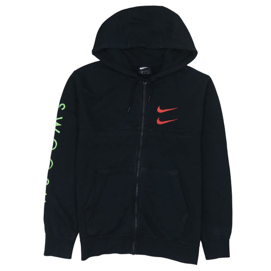 Mens UK Size S Nike Black Full Zip Hoodie