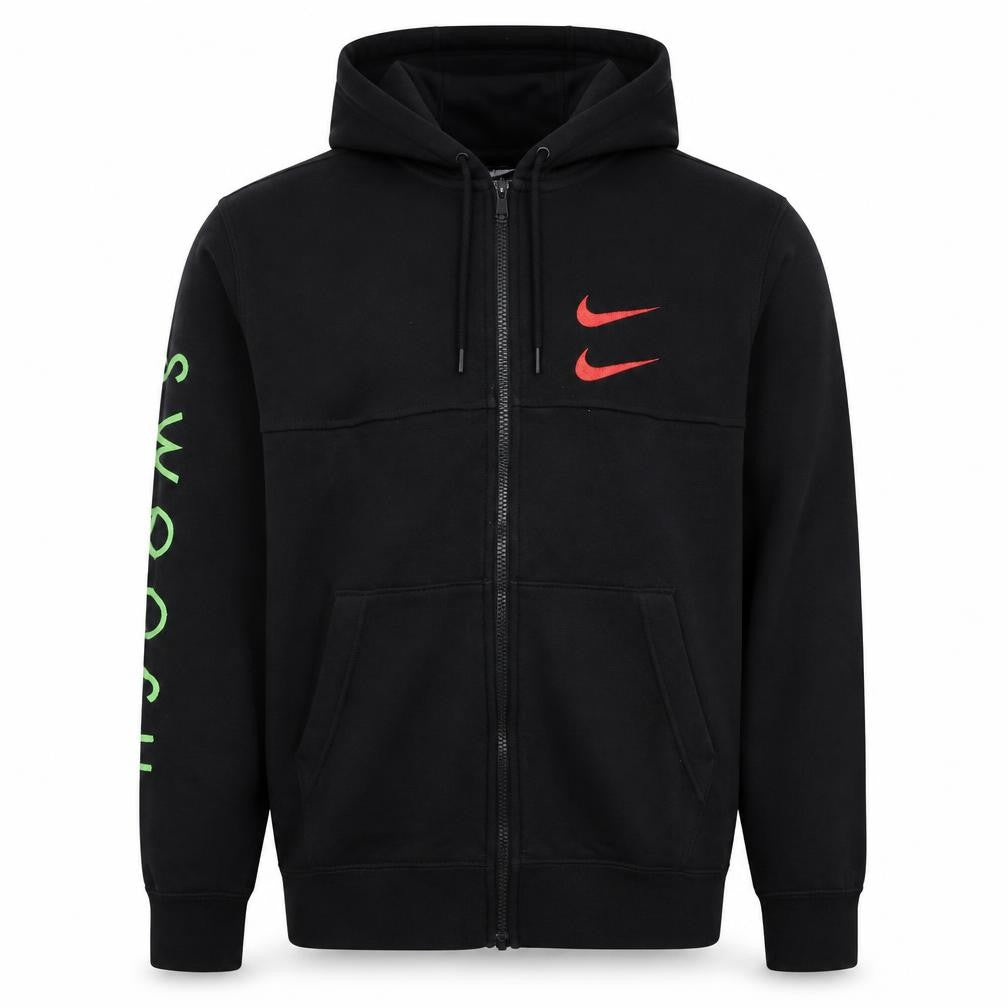 Mens UK Size S Nike Black Full Zip Hoodie