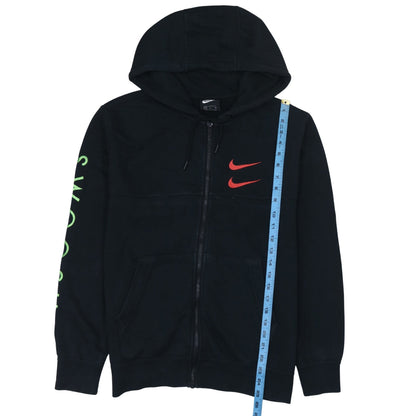Mens UK Size S Nike Black Full Zip Hoodie