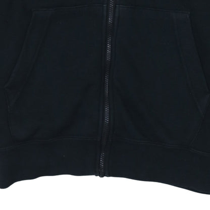 Mens UK Size S Nike Black Full Zip Hoodie