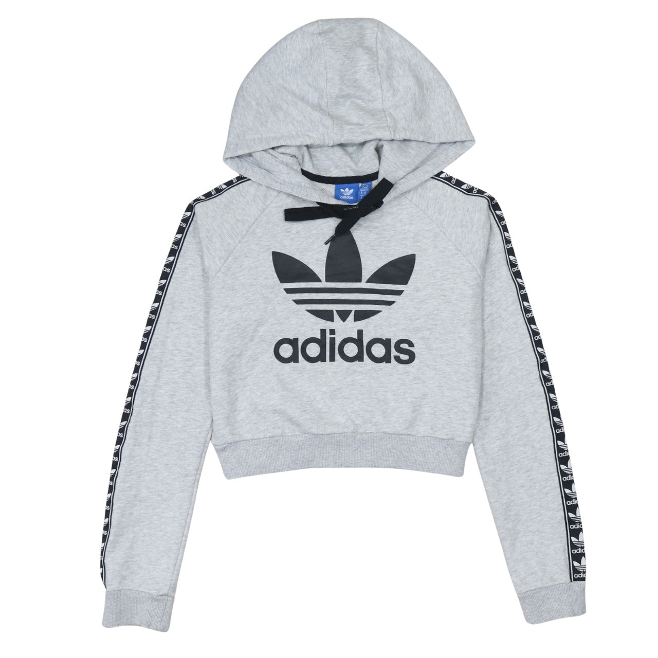 Womens UK Size XS adidas Grey Pullover Hoodie