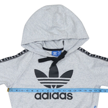 Womens UK Size XS adidas Grey Pullover Hoodie
