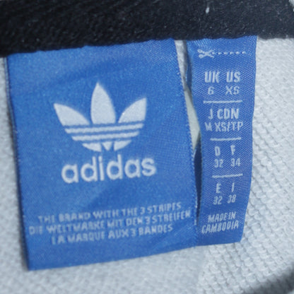 Womens UK Size XS adidas Grey Pullover Hoodie