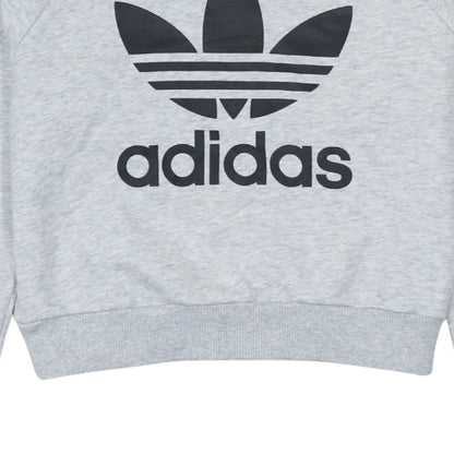 Womens UK Size XS adidas Grey Pullover Hoodie