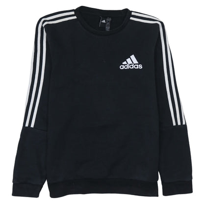 Mens UK Size S adidas Black Pullover Sweatshirt