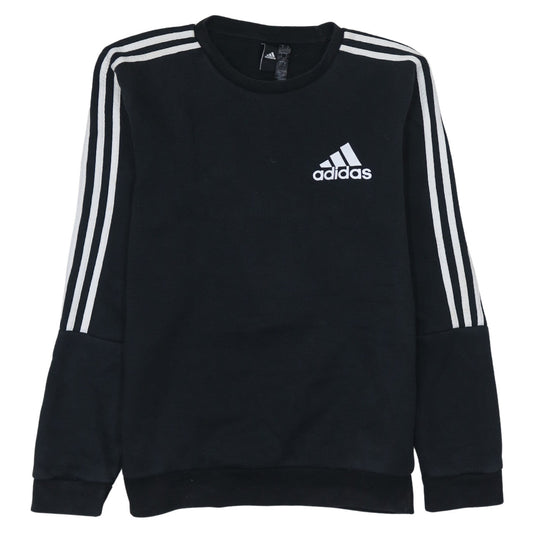 Mens UK Size S adidas Black Pullover Sweatshirt
