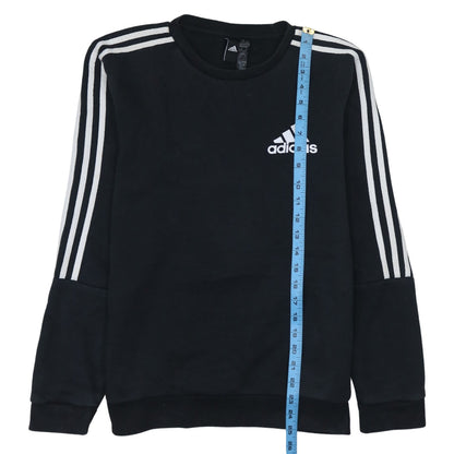 Mens UK Size S adidas Black Pullover Sweatshirt