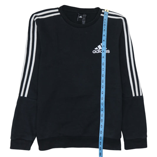 Mens UK Size S adidas Black Pullover Sweatshirt