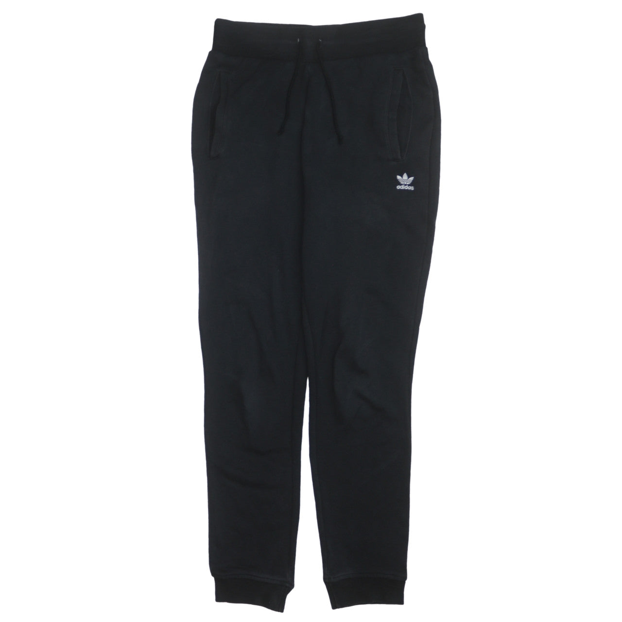 Womens UK Size S adidas Regular Fit Jogger Black Trousers