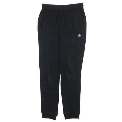 Womens UK Size S adidas Regular Fit Jogger Black Trousers